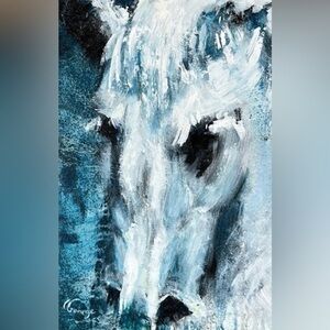 Painting, Starmount, by Barbara George of Blue Horse 14” x 18”